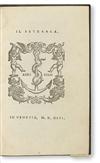 PETRARCA, FRANCESCO. Il Petrarca. 1546